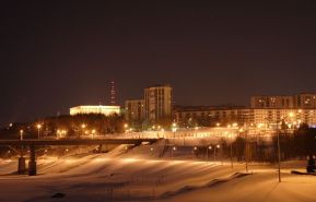 Фото ночного города