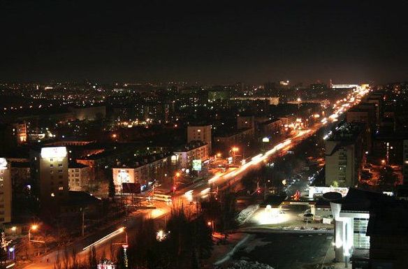Модернизация наружного освещения на проспекте Октября Модернизация наружного освещения на проспекте Октября
